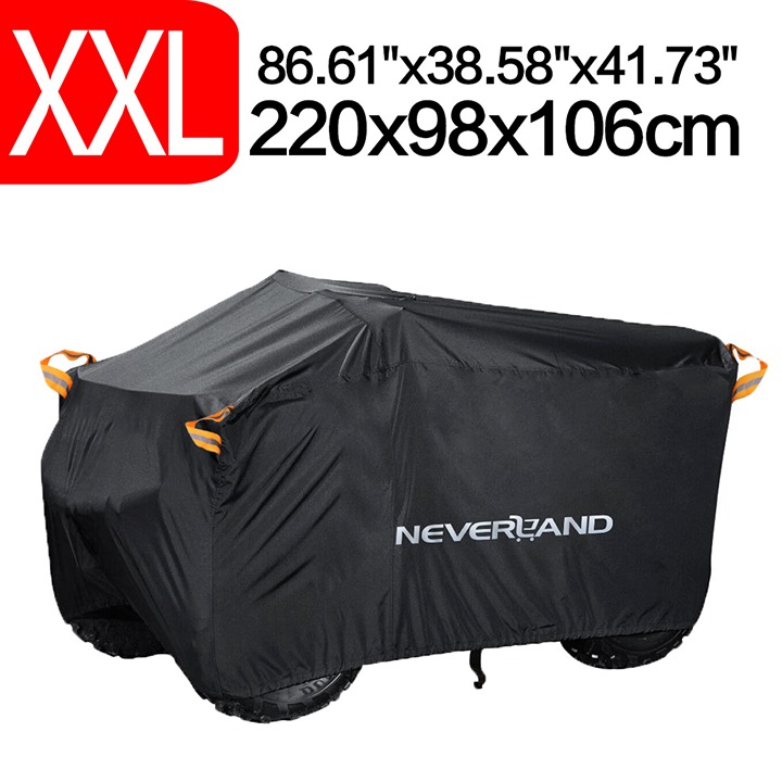 XXL Waterproof ATV Cover Quad Bike Storage Rain Dust UV Protection