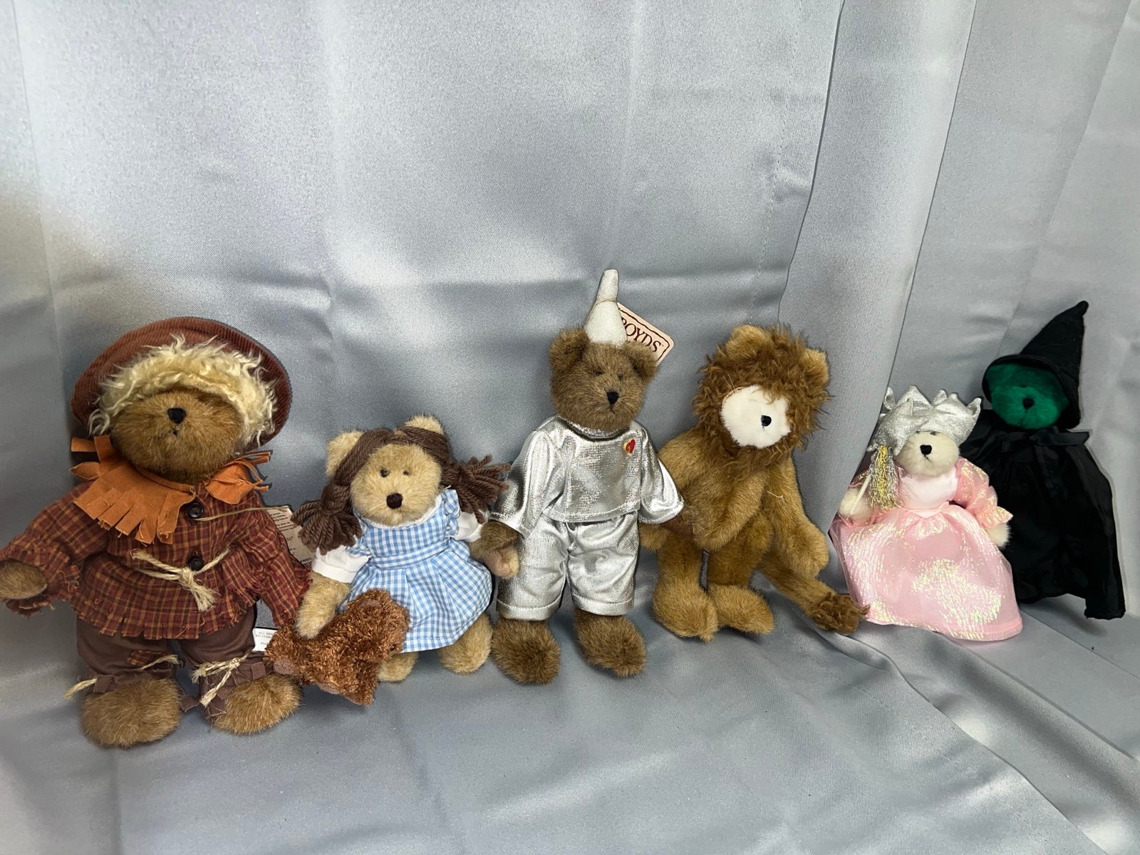 Boyds Bears Wizard of Oz 6 Piece Set