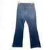 Michael Kors Mid Medium Rise Waist Slema Flare Wide Leg Denim Blue Jeans Size 2