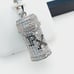 925 Sterling Silver Cubic Zircon Pendant, UU1P7A7111