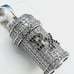 925 Sterling Silver Cubic Zircon Pendant, UU1P7A7111