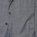 Tiglio Luxe 54R 48x30 Gray Birdseye 100% Wool Mens Coat Jacket Pants Suit