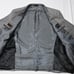 Tiglio Luxe 54R 48x30 Gray Birdseye 100% Wool Mens Coat Jacket Pants Suit