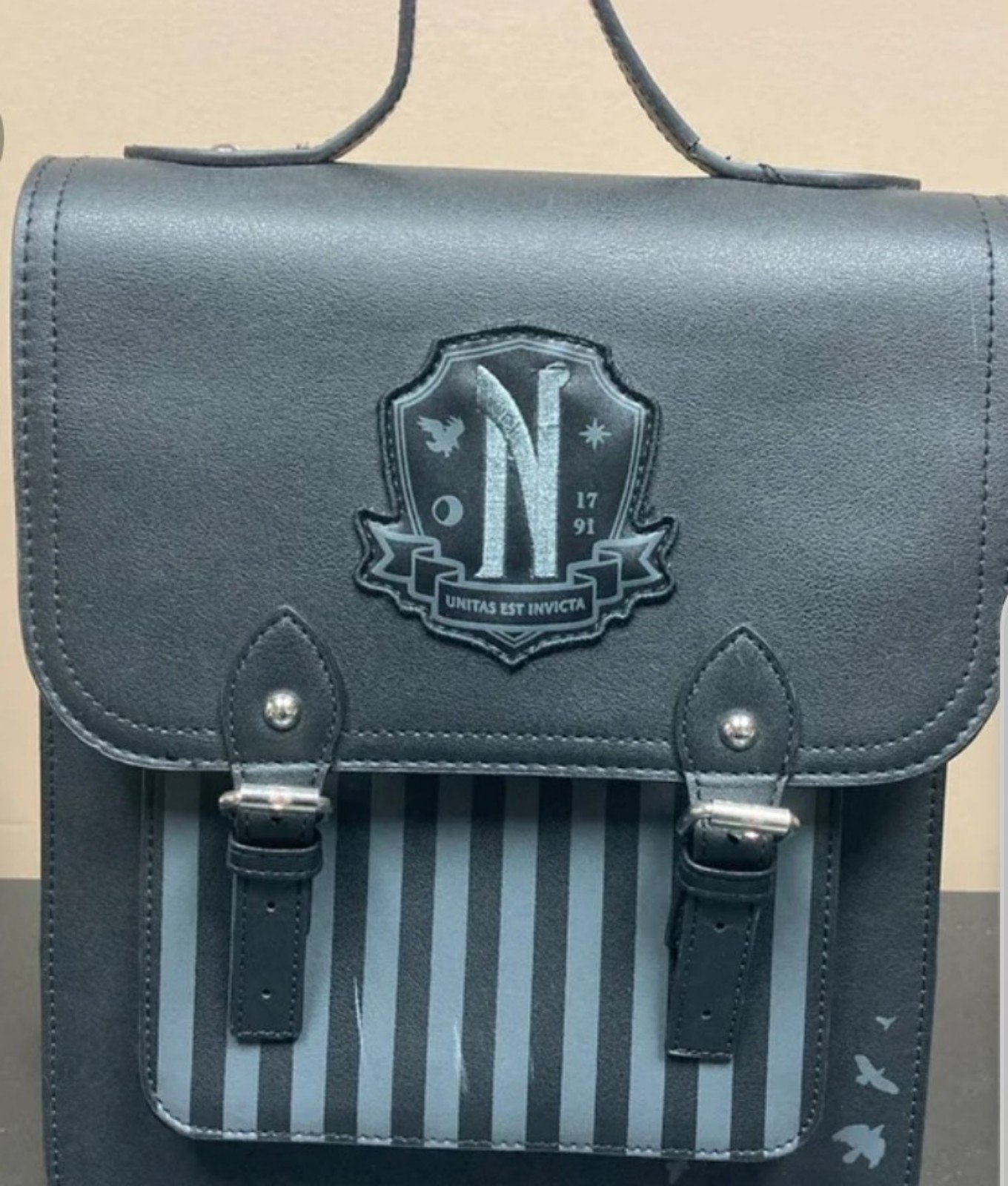 WEDNESDAY Nevermore mini backpack