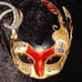 4 MASQUERADE MASKS 'LIGHTED' WALL DECOR