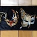 4 MASQUERADE MASKS 'LIGHTED' WALL DECOR
