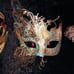 4 MASQUERADE MASKS 'LIGHTED' WALL DECOR