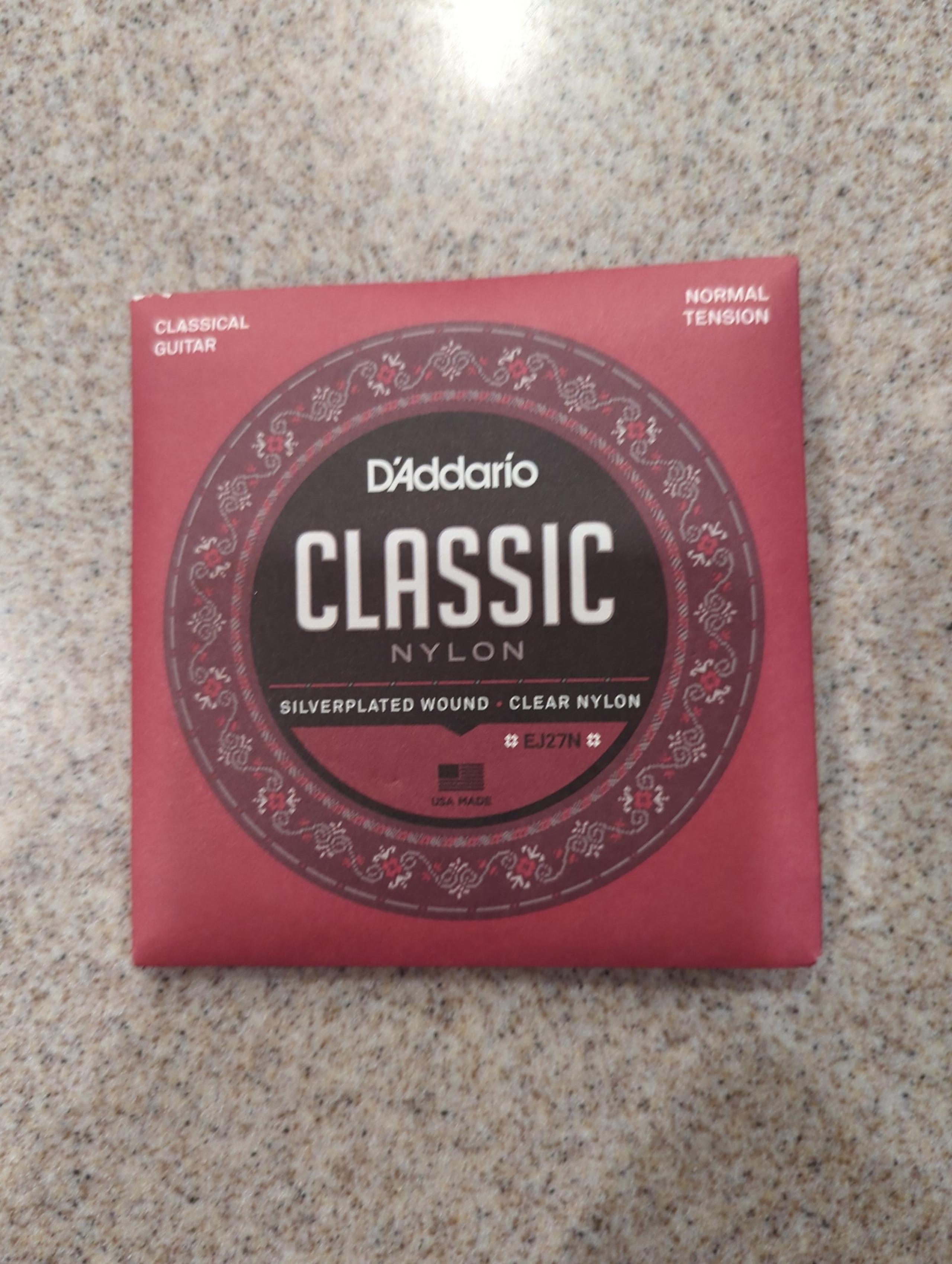 Classic nylon guitar string