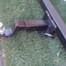 Steel trailer hitch assembly