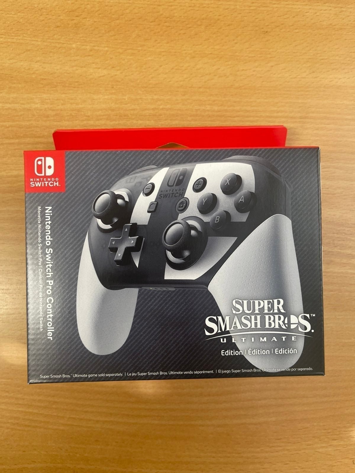 Official Nintendo Switch Pro Controller Super Smash Bros Ultimate Edition SEALED