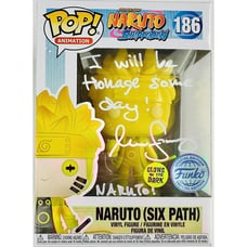 MAILE FLANAGAN SIGNED NARUTO SIXTH PATH SAGE FUNKO POP SHIPPUDEN 186 BAS 125