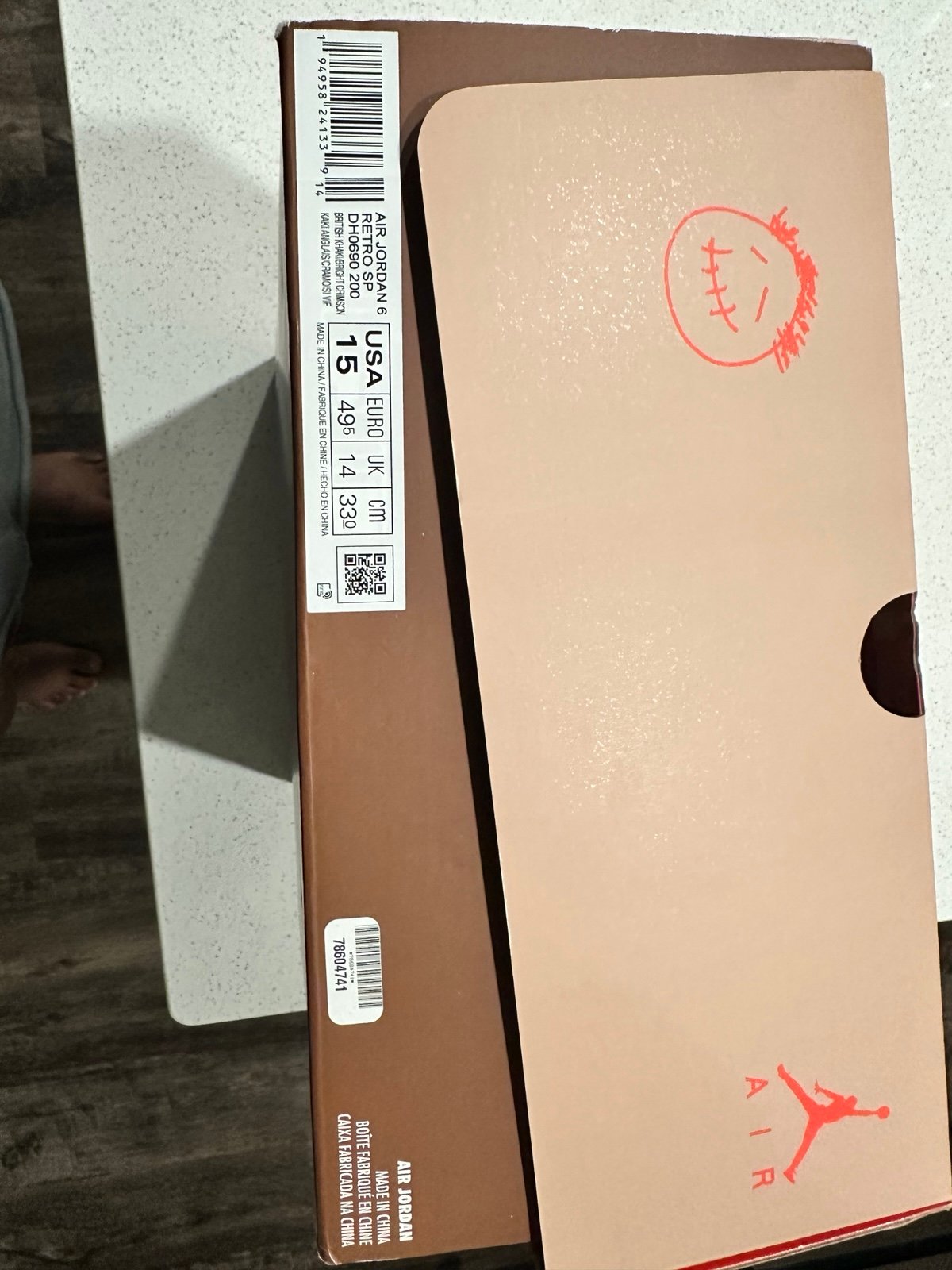 Jordan 6 Retro Travis Scott British Khaki