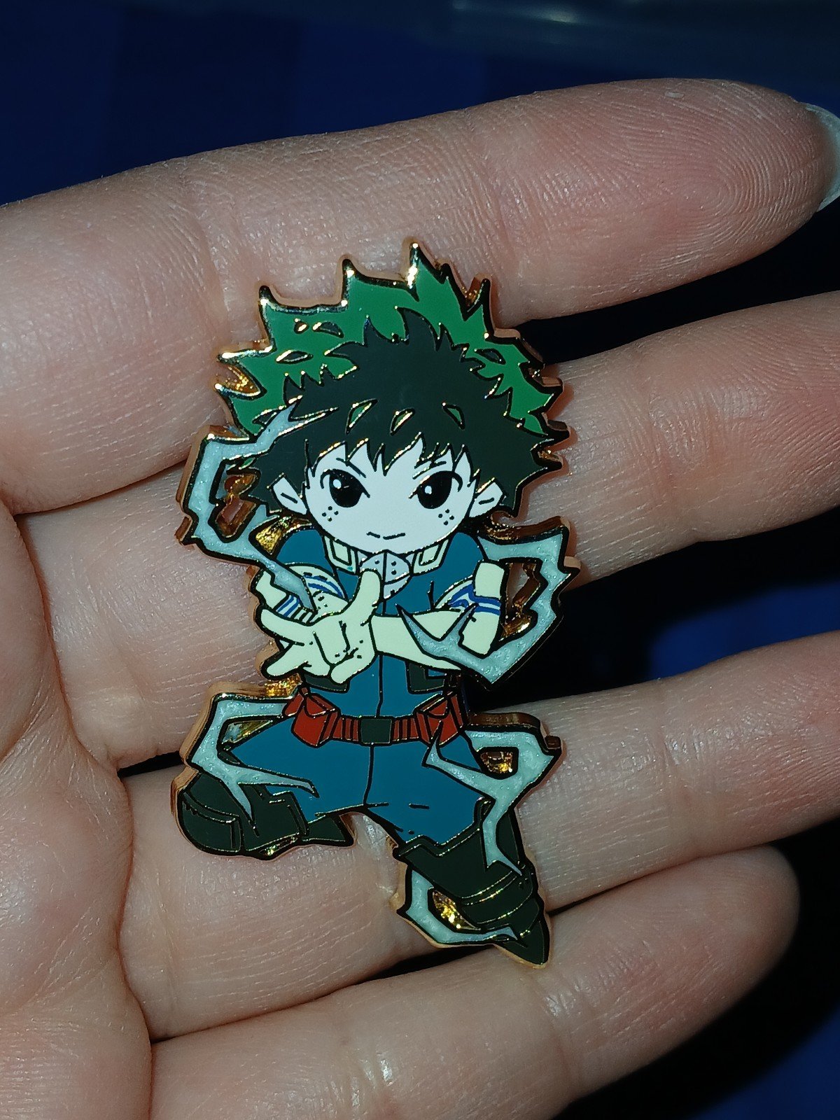 My Hero Academia Deku Chibi Pin
