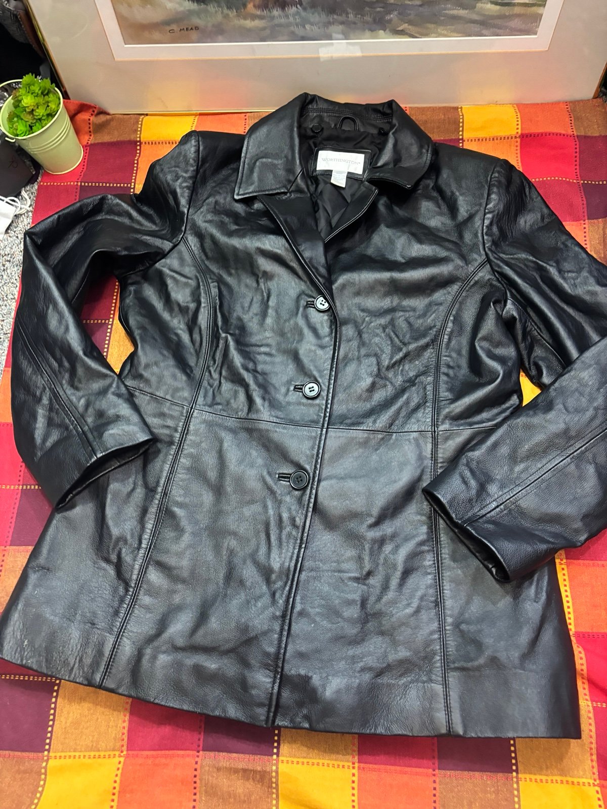 Black Classic Leather Jacket