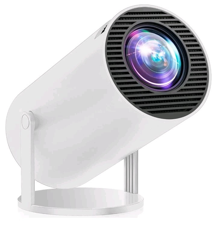 Mini Projector with WIFI and Bluetooth - Portable Projector 4K 1080P Movies