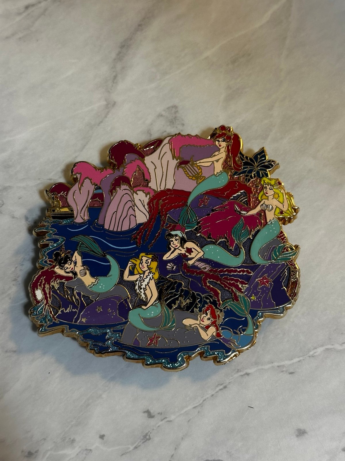 Peter Pan Mermaid Fantasy pin