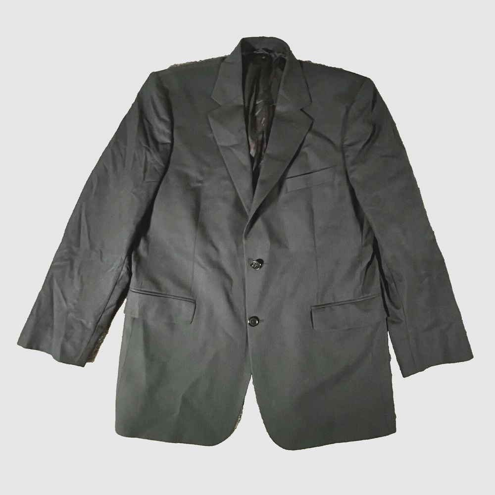 Brooks Brothers 346 Stretch Size 42R Suit Coat Two Button Vented Subtle Striped