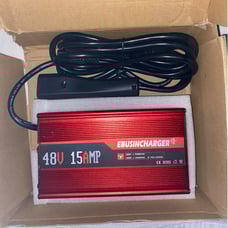 Ebusin 48 Volt 15 Amp Golf Cart Battery Charger for 1995-2024 EZGO RXV/TXT