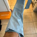 Guapi Vegan Leather Skinny Super Stacked Pants Size 32 Men