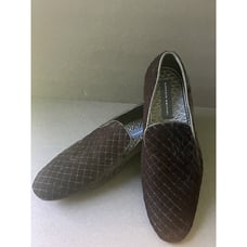 Georgio Brutini Chatwal Men’s Slip On Quilted Black Size 13 Shoes Dress Loafers