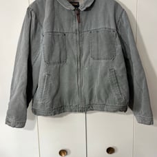 Woolrich Men’s Full Zip Loden 12207 Jacket Green Blanket Liner Size X-Large