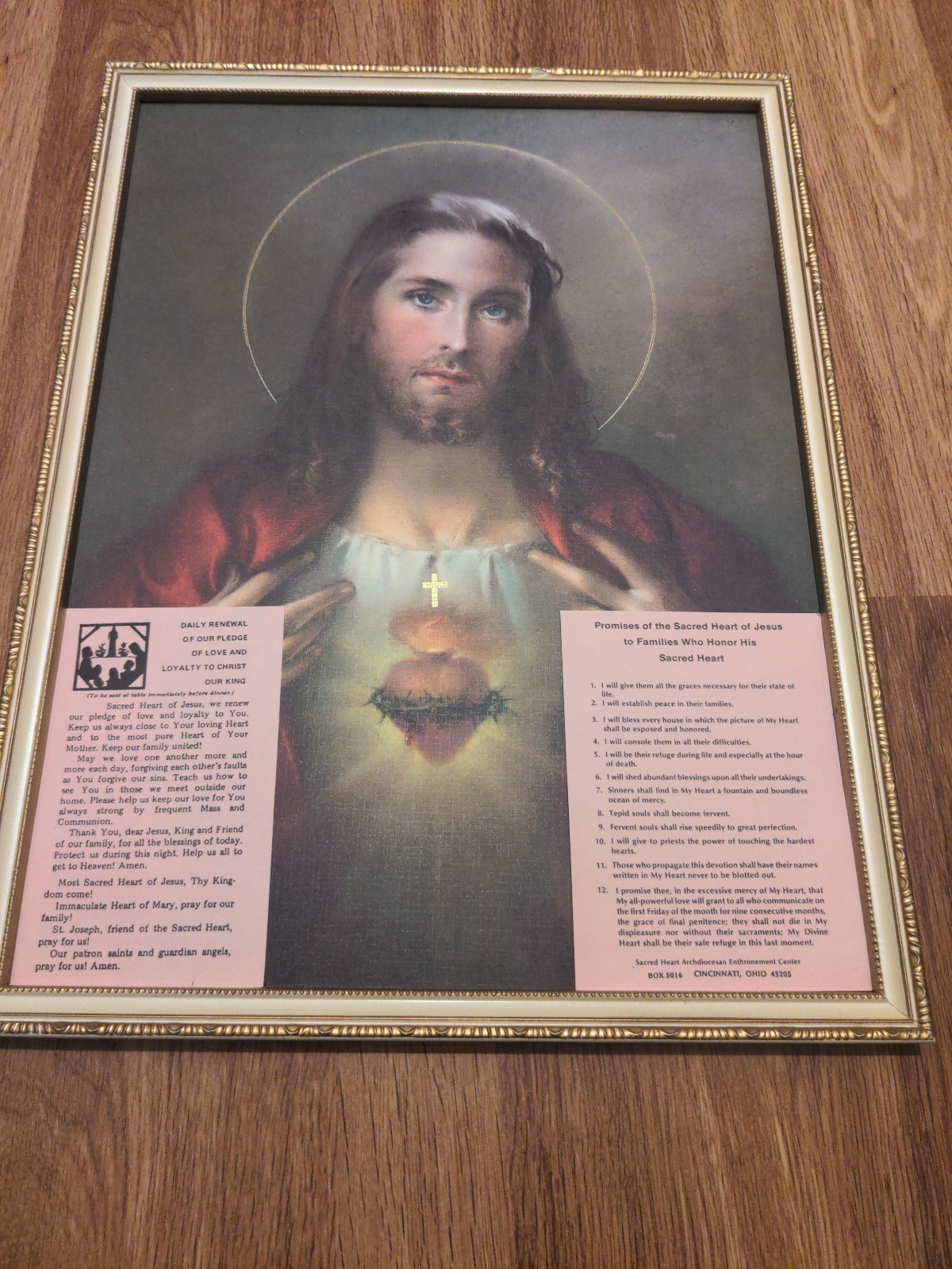 Sacred Heart of Jesus Canvas