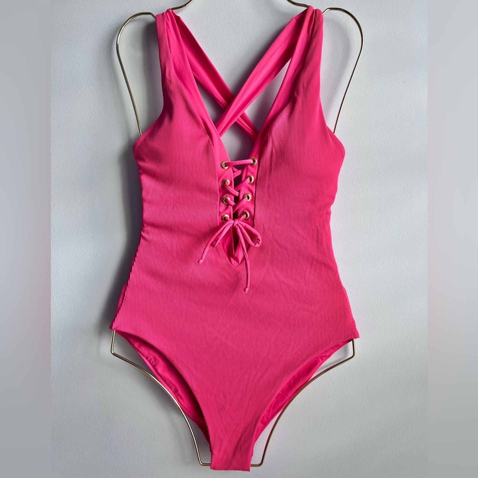 Becca Women's Off-The-Grid One-Piece Swimsuit Size Large