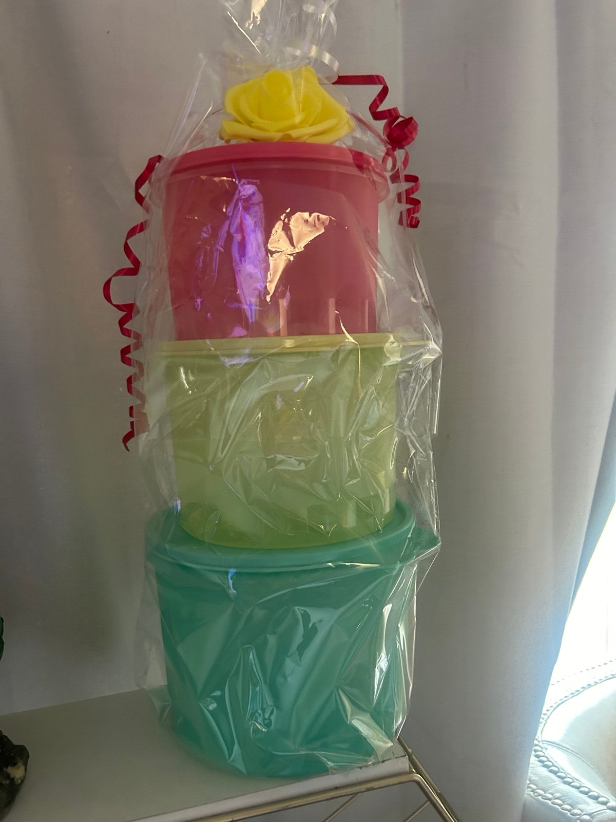 Tupperware Stacking Canisters