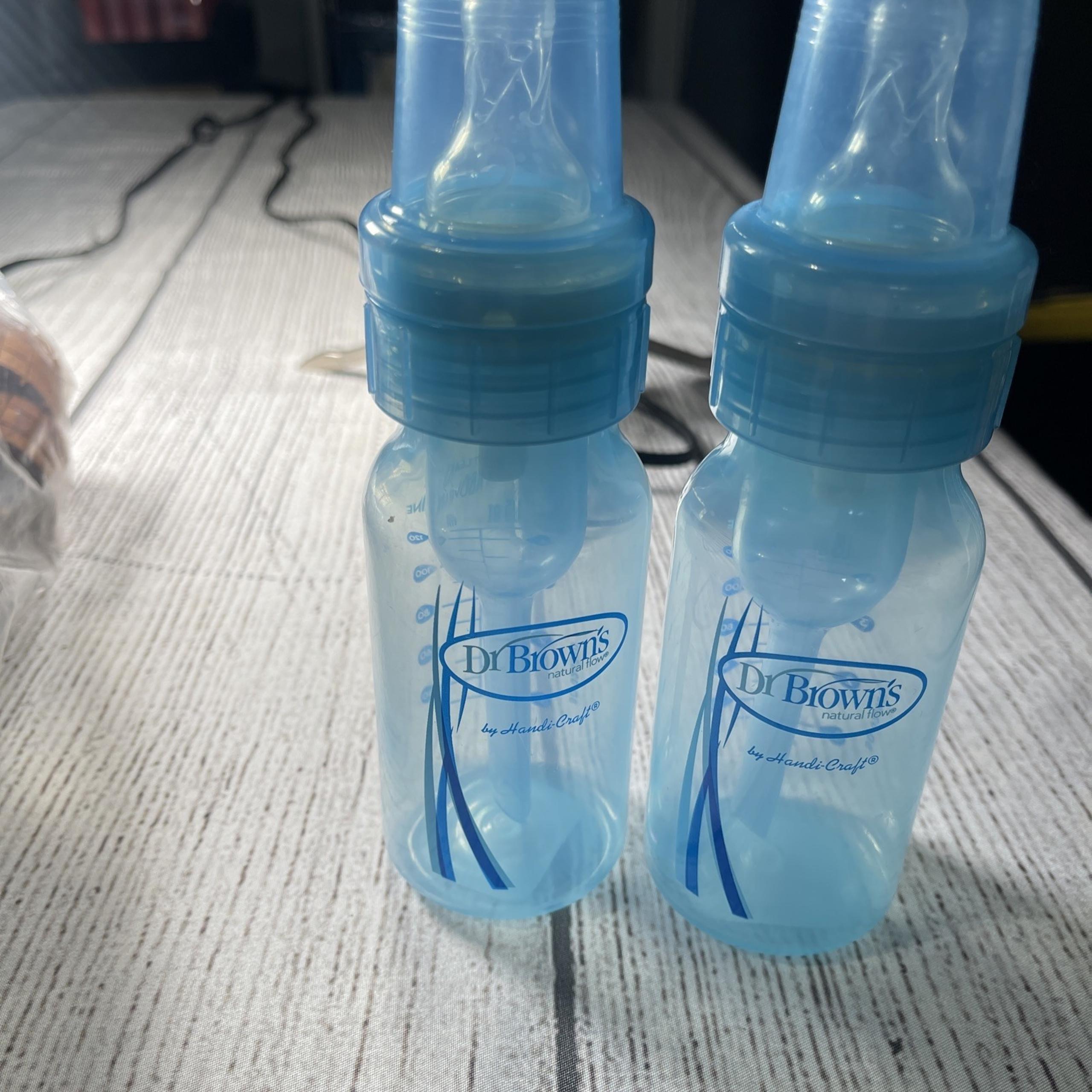 Dr. Brown's Natural Flow 4 oz. Baby Bottle - Pack of 2 Blue