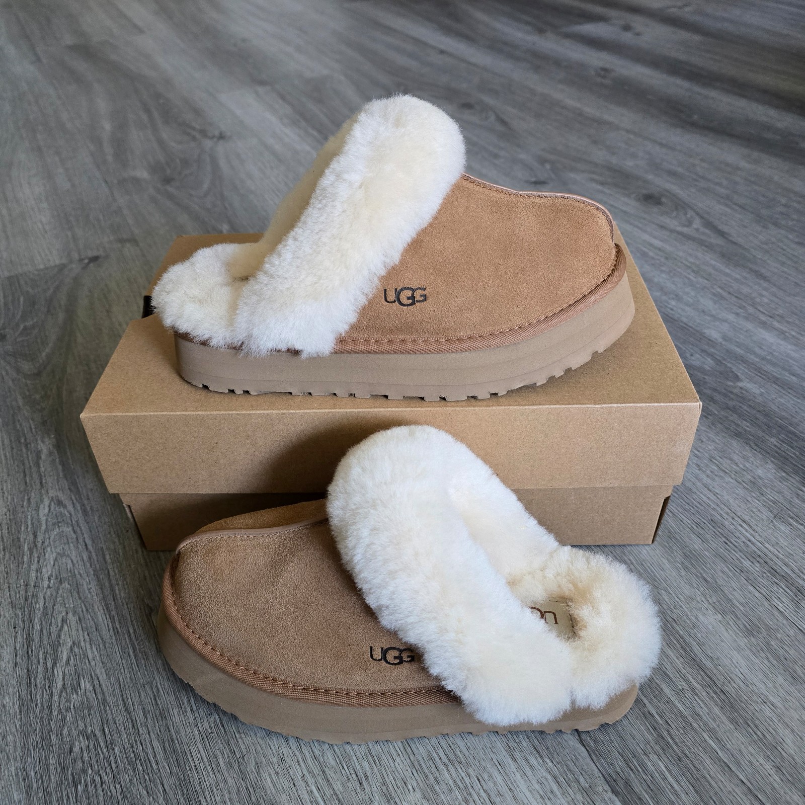 UGG Disquette Suede Slippers