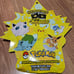 Pokemon 24K gold plating sticker - sealed box of 12