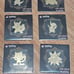 Pokemon 24K gold plating sticker - sealed box of 12
