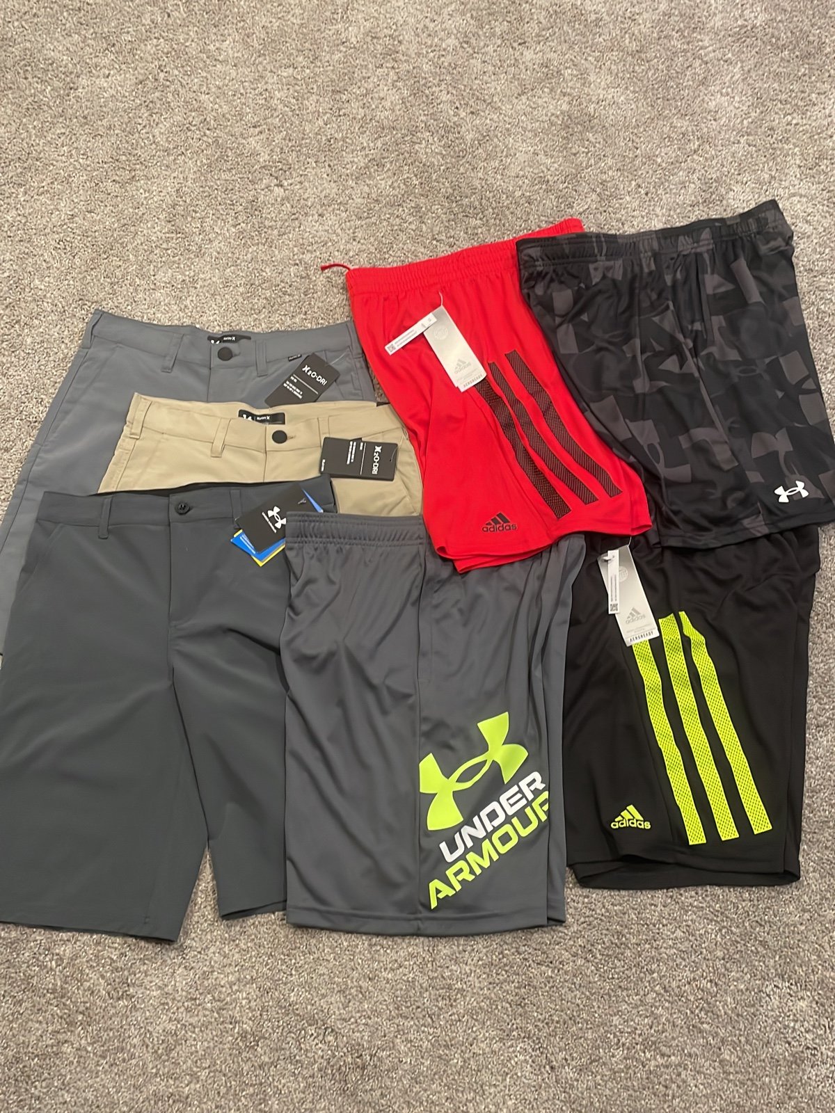 Boys name brand shorts bundle - 7 NEW PAIR