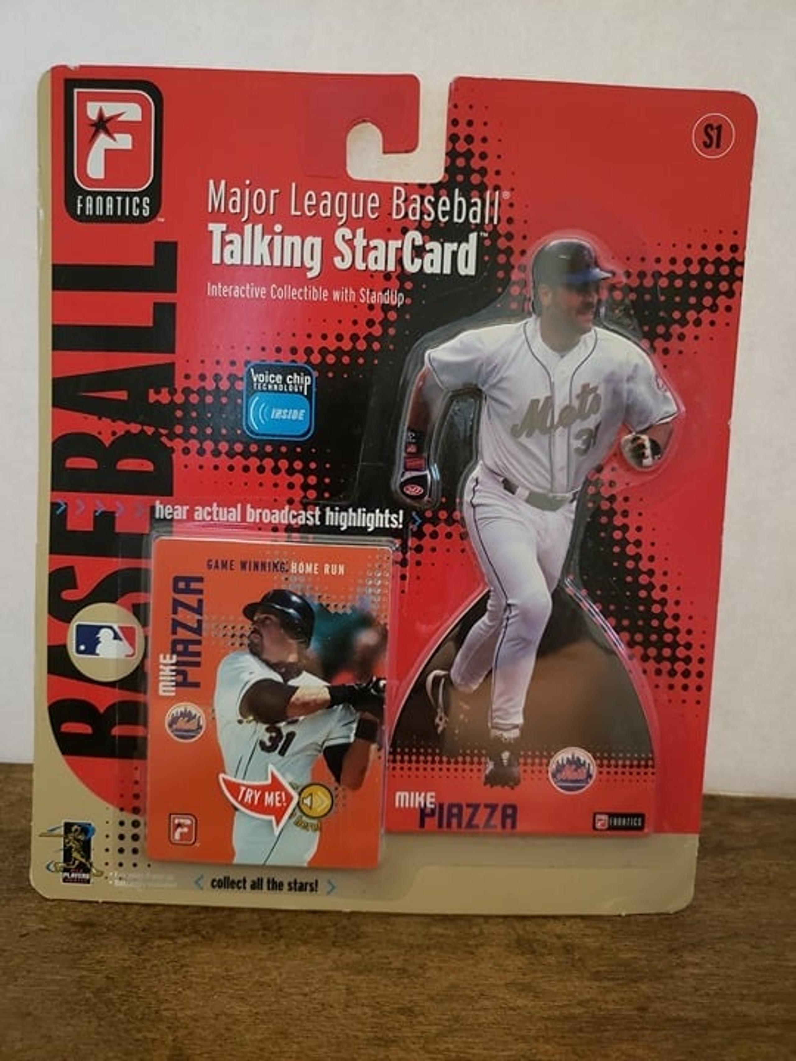 MIKE PIAZZA 2000 Fanatics MLB Talking Star Card