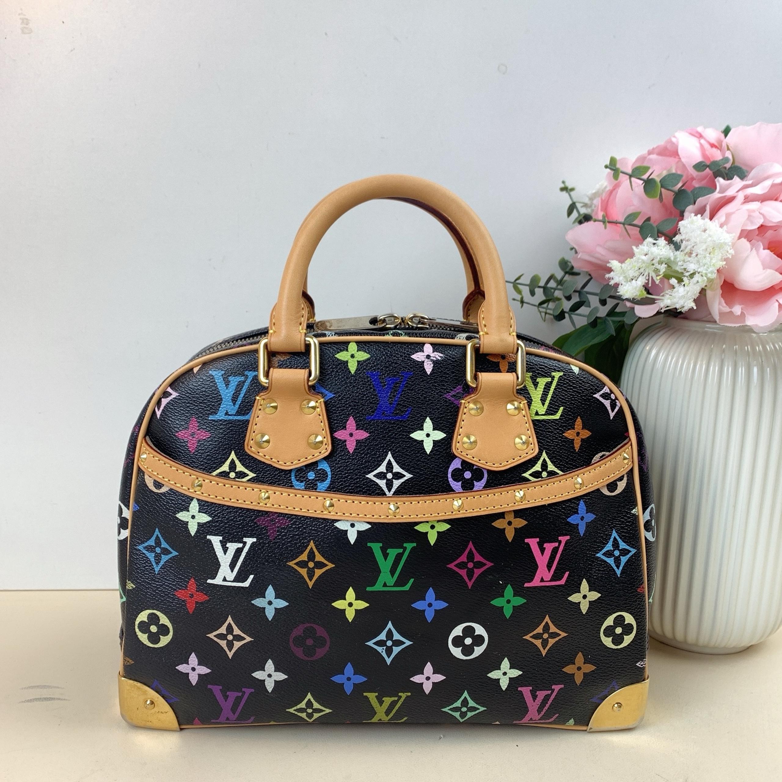Louis Vuitton multicolor Trouville Handbag