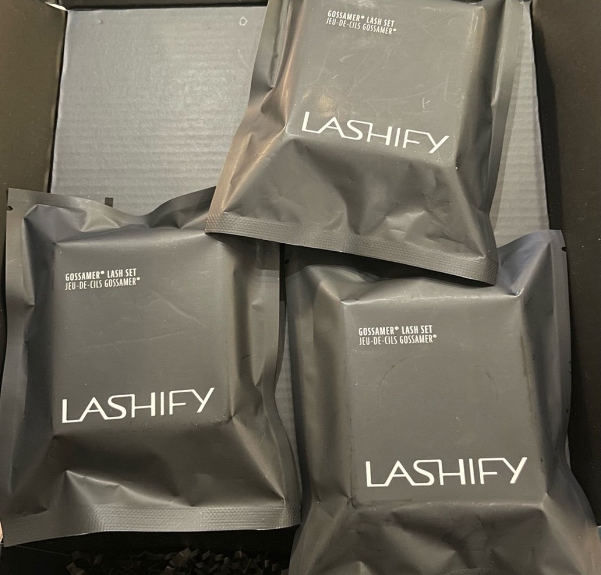Lashify Plushy Gossamer Set P10 (3 Packs) Black - New