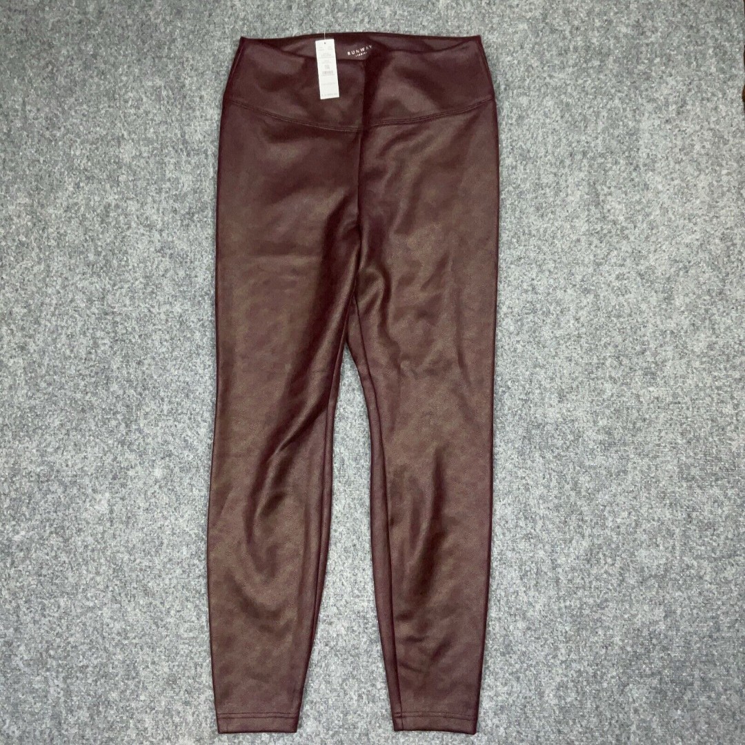 White House Black Market Pants Womens Size 12 Port Viper Foil Runway Leggings