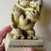 Russ Berrie Figure Gorilla Holding Cute Girl #9244 RARE
