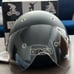 Beon retro scooter/motorcycle helmet w/ sun visor(medium)