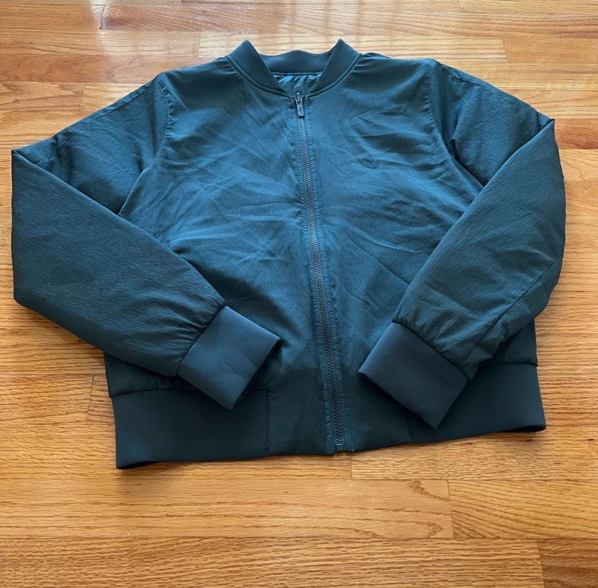 Lululemon Emerald Green Reversible Puffer Coat