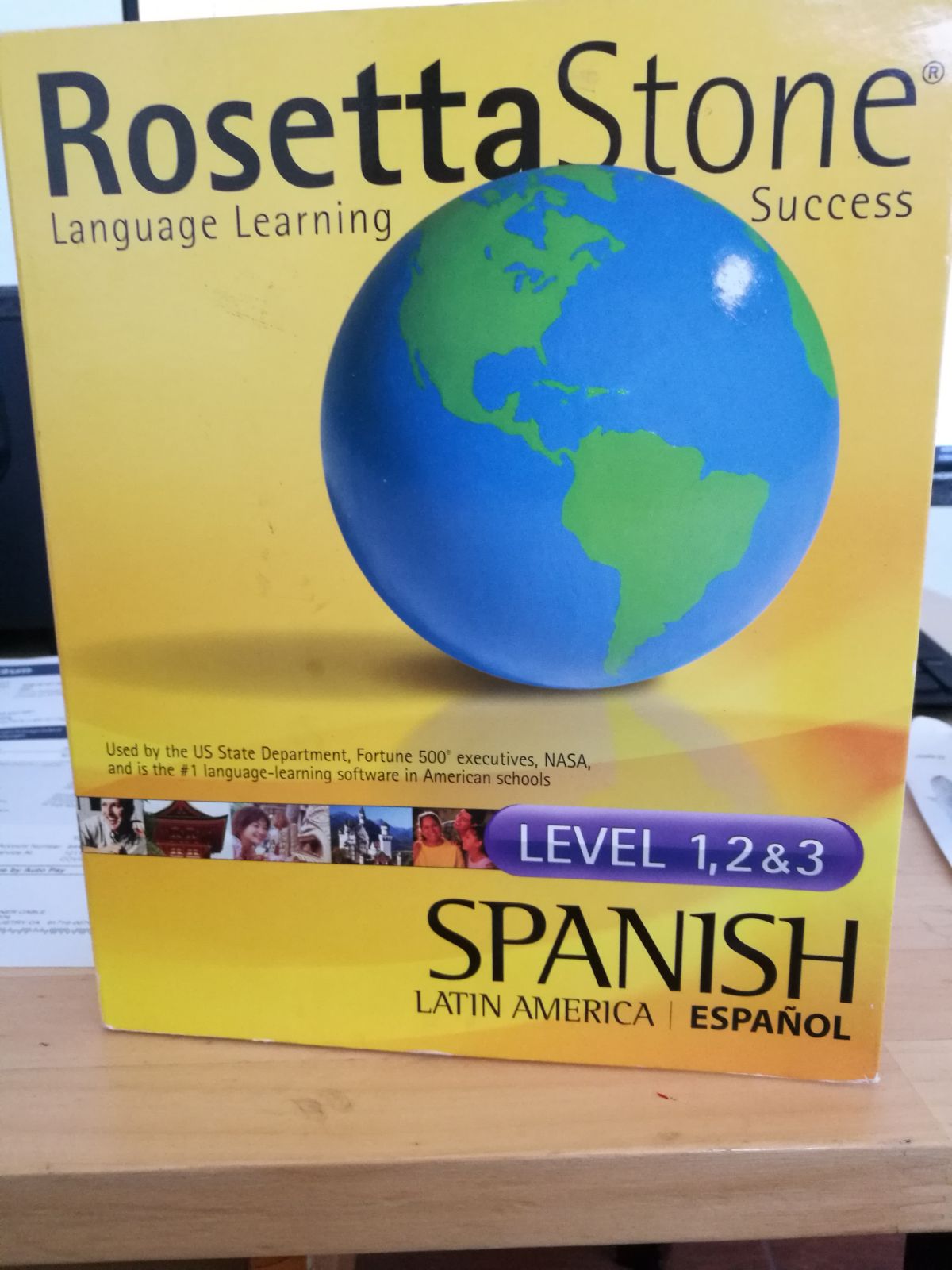 Rosetta Stone Spanish Level 1,2&3