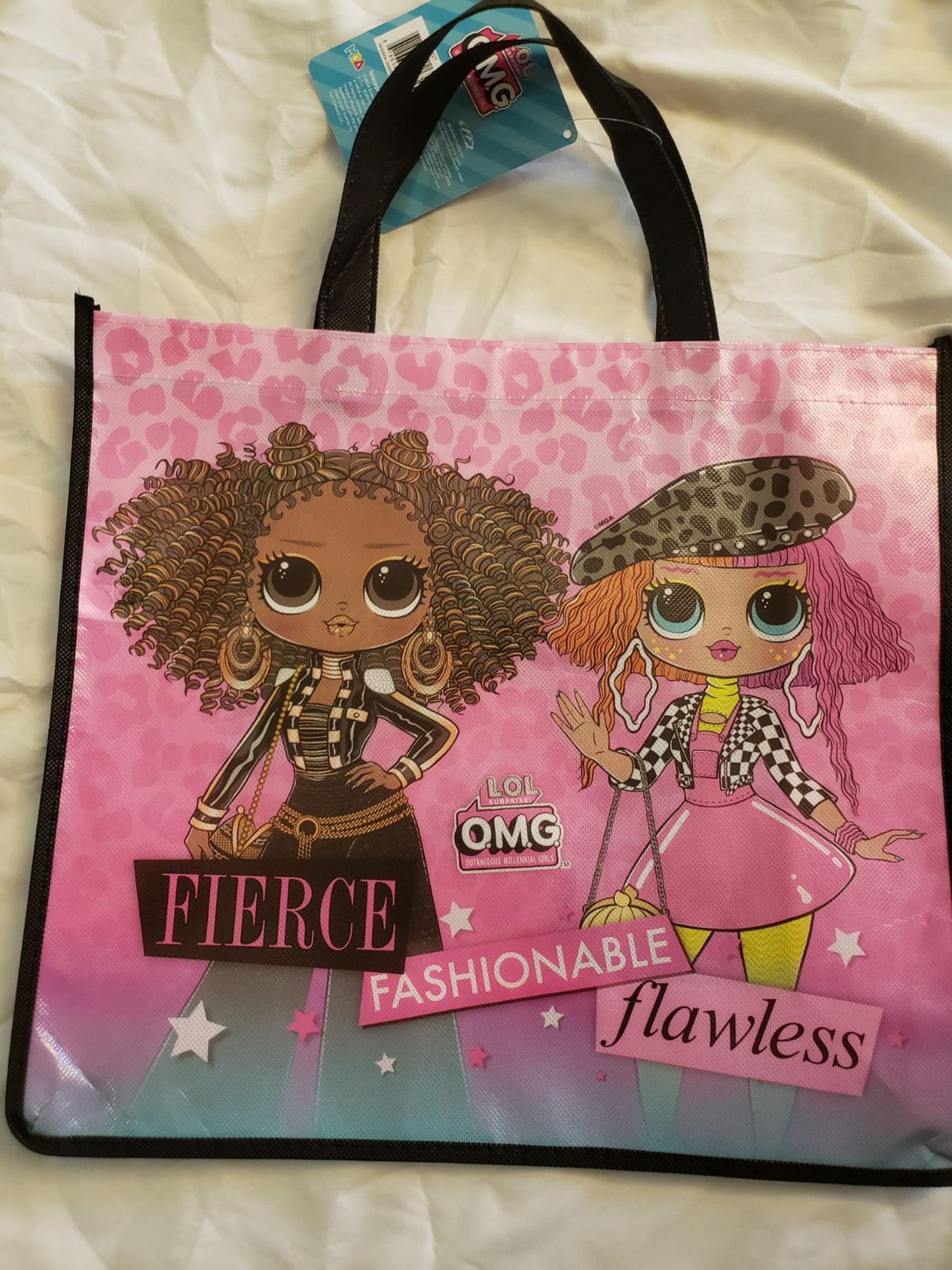 LOL REUSEABLE PARTY BAGS 10 PIECE LOT