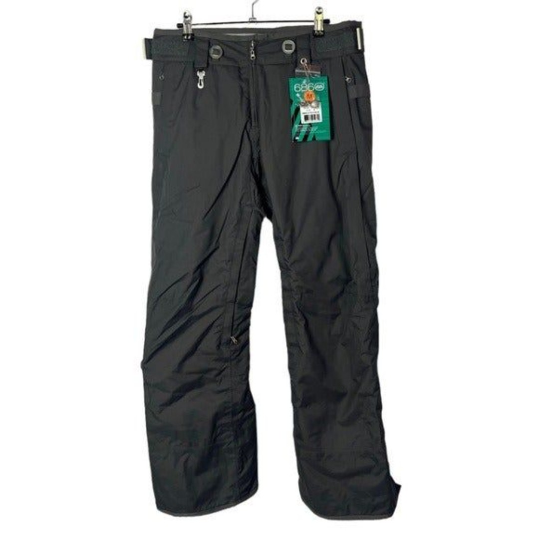 686 Gray Stiletto Insulated Ski Snowboard Pants M