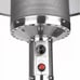 Fire Sense 46,000 BTU Gray Patio Heater