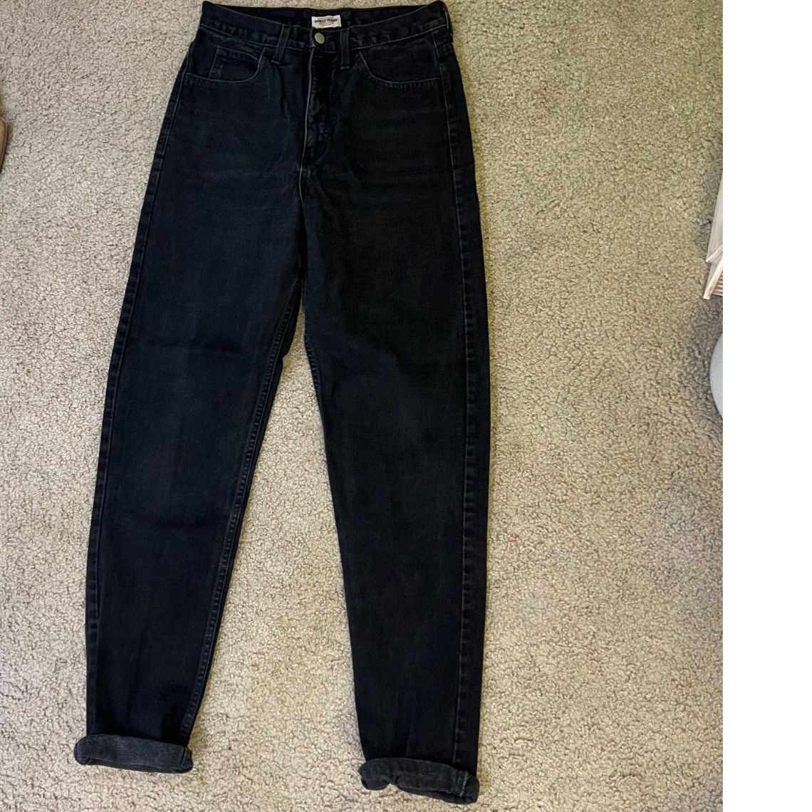 Black Denim Guess Jeans Made in USA