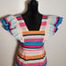 PLENTY by Tracy Reese Ruffled Striped Maxi Dress, Size XS Petite
