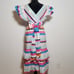 PLENTY by Tracy Reese Ruffled Striped Maxi Dress, Size XS Petite