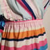 PLENTY by Tracy Reese Ruffled Striped Maxi Dress, Size XS Petite