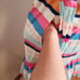 PLENTY by Tracy Reese Ruffled Striped Maxi Dress, Size XS Petite