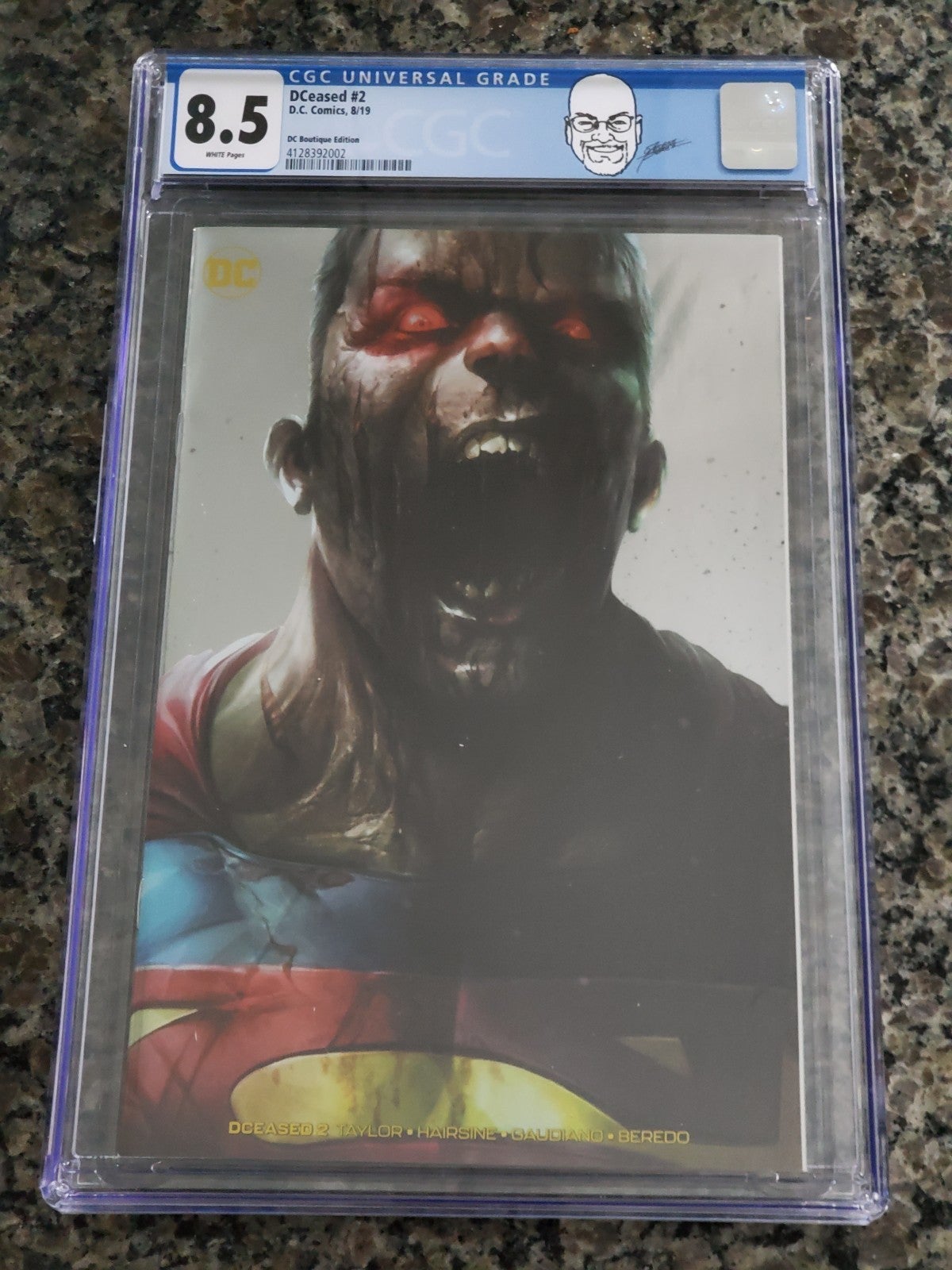 CGC FOIL Dceased Dc Botique Superman